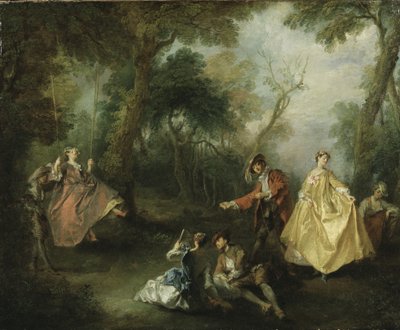 The Swing by Nicolas Lancret